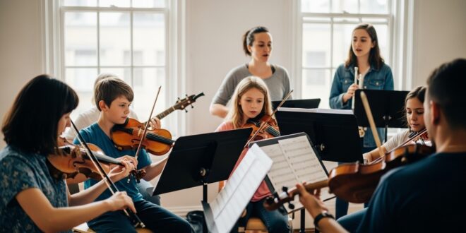 Stages intensifs : immersion totale en musique pour une progression accélérée